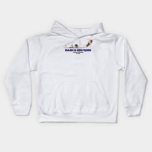 DeHavilland Canada Dash 8-300/Q300 - Jetstar Airways Kids Hoodie